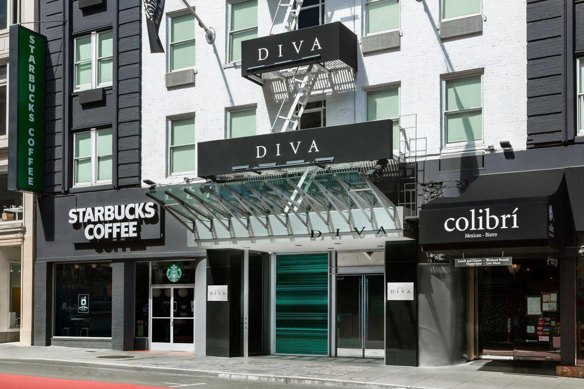 Hotel Diva Сан-Франциско Экстерьер фото